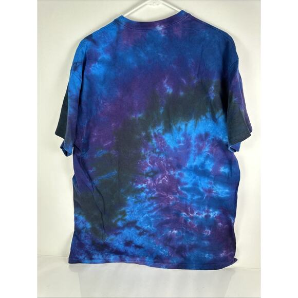 Liquid Blue Grateful Dead Shirt Mens XXL Tie Dye Steal Your Face Skull Galaxy - Picture 4 of 7